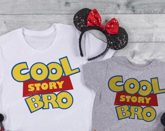 Disney Shirt, Toy Story, Cool Story Bro, Men's Disney shirts, Boy's Disney Shirt, Toddler Disney Shirt, Toy Story, Toy story shirt D18