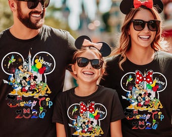 Custom Disney Trip Shirts, Disneyworld Shirts, Disney Vacation T-shirt, Disney Couple Shirt, Disney Family Matching Shirts, Disney Trip 148