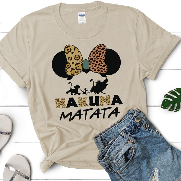 Disney Animal Kingdom Shirts, Hakuna Matata Shirt, Animal Kingdom Matching Shirts, Animal Kingdom Minnie Mickey Shirts DS141