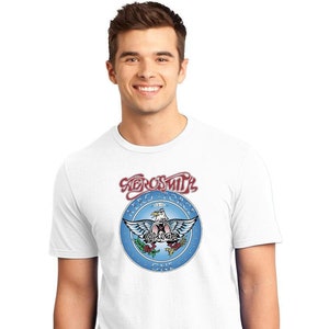 Aerosmith Shirt, Halloween Familie Shirt, Wayne&#39;s World Garth Aerosmith Shirt, Kids maat, Unisex Aero Force One, Halloween Family Shirt A1