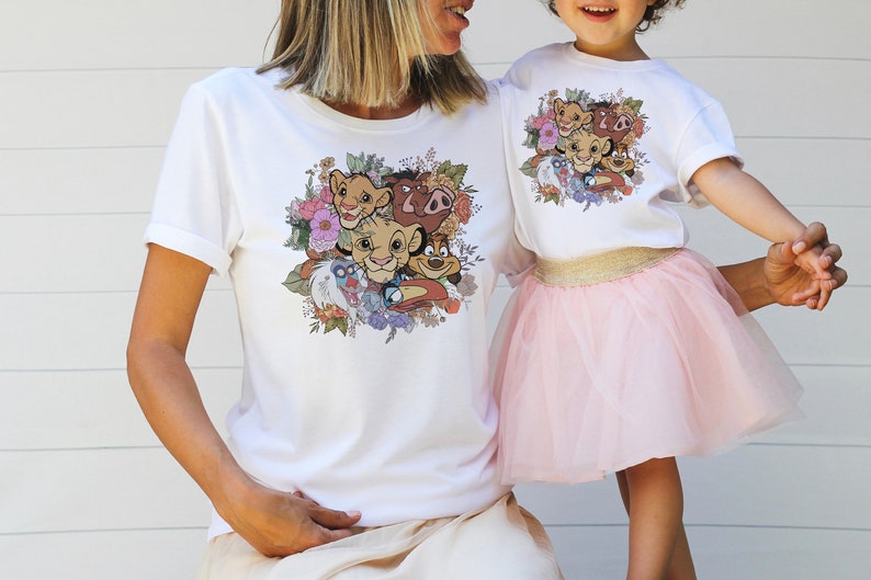 Disney Animal Kingdom Shirt, Cute Lion King Shirt, Disney Simba Shirt, Cute Disney Shirt for kids and adults DS132 image 5