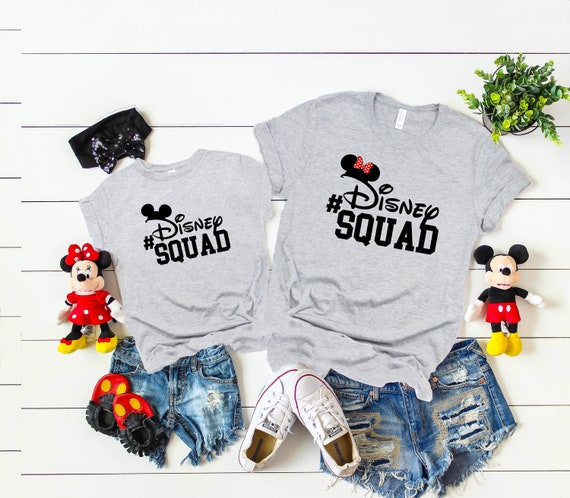 Disney Squad Shirts Disney Family ShirtsDisney shirts for | Etsy