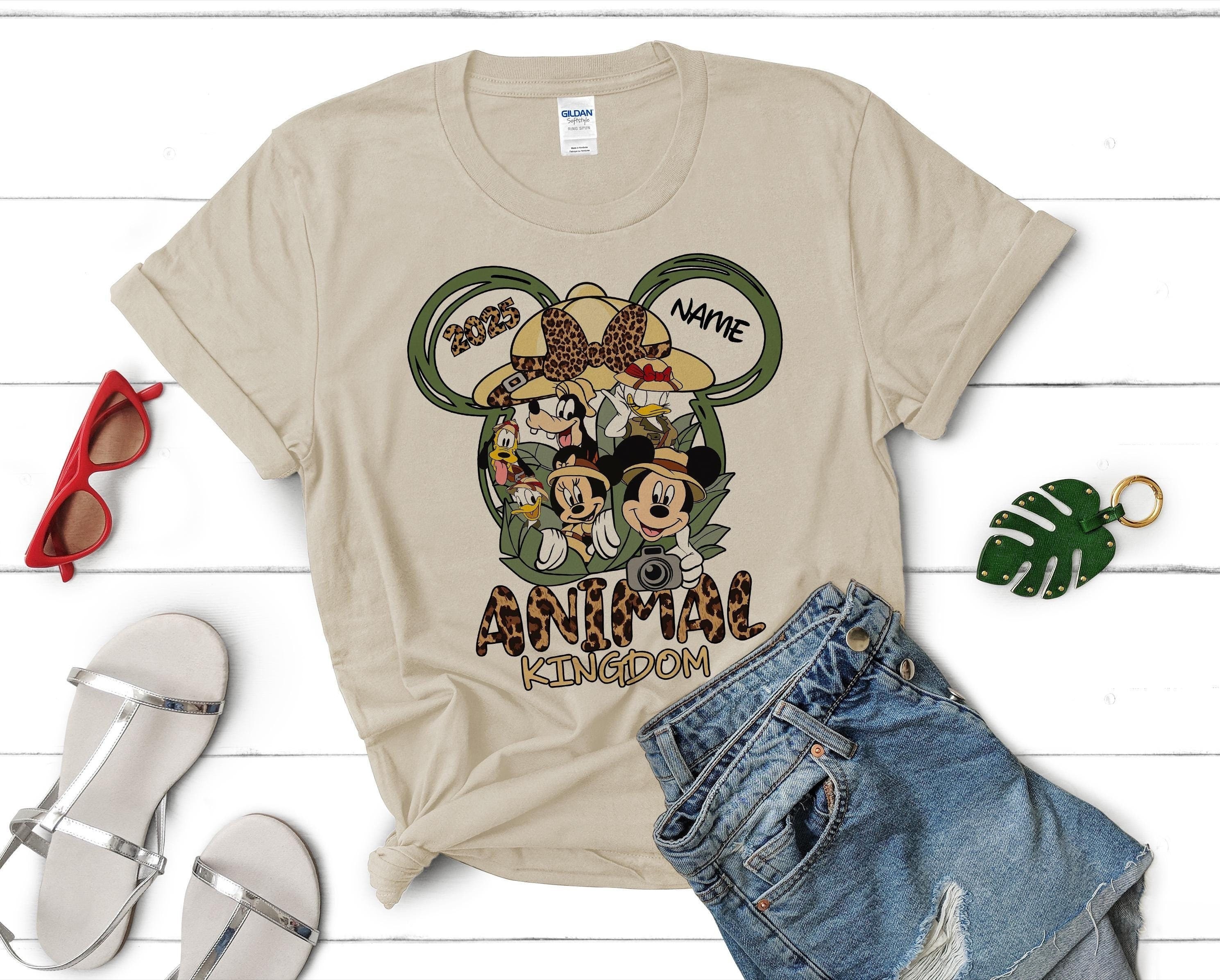Desney world Animal kingdom ディズニー  tシャツ Vintage Walt Disney World Kids T-shirt Dinosaur Ride-Animal
