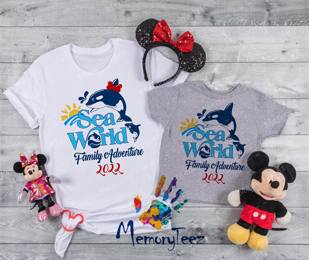 Sea World Family Adventure Sea World Matching Shirts Sea - Etsy