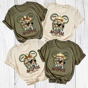 Animal Kingdom 2026 matching shirts, Disney Safari Custom shirts 2026