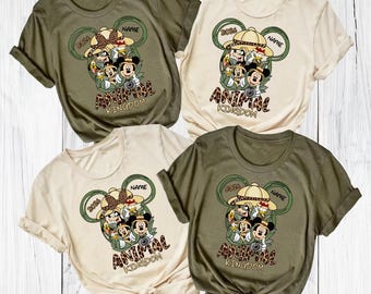 Animal Kingdom 2026 matching shirts, Disney Safari Custom shirts 2026