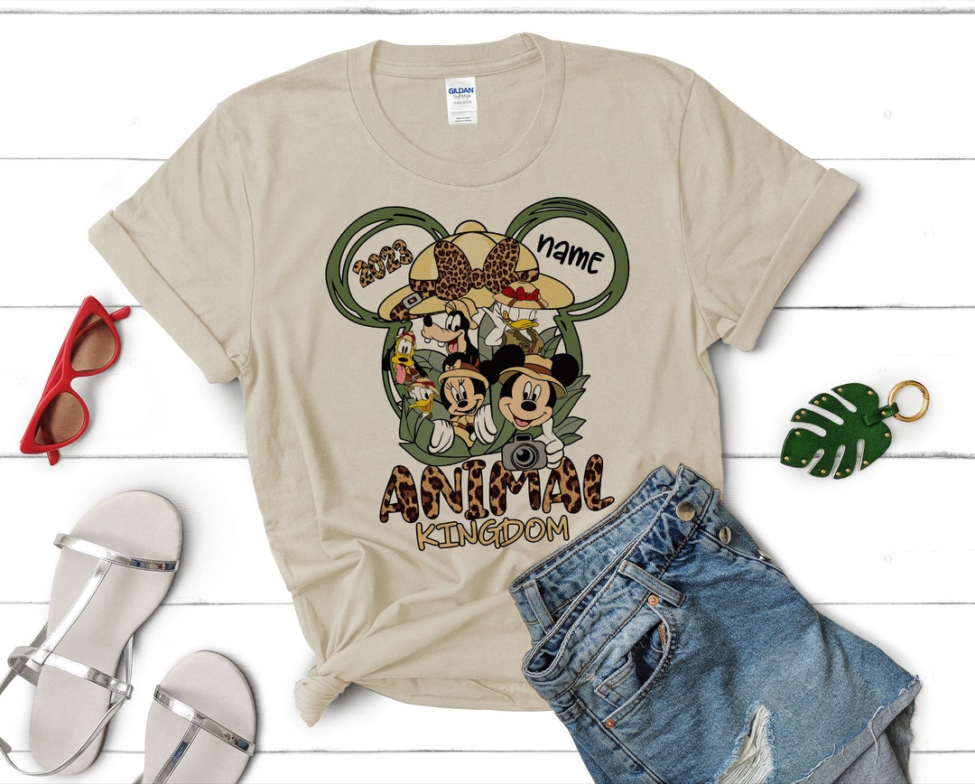 Disney Animal Kingdom Shirts Animal Kingdom Custom Animal Etsy