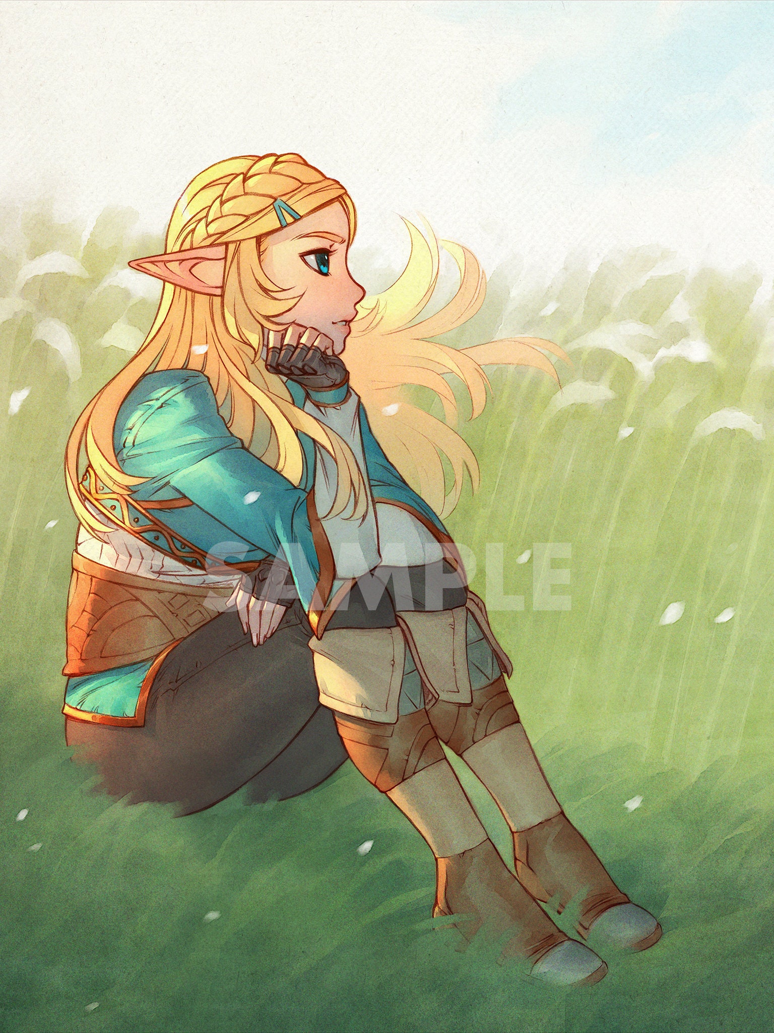 Legend of Zelda Fanart Pakiet tapet i awatarow
