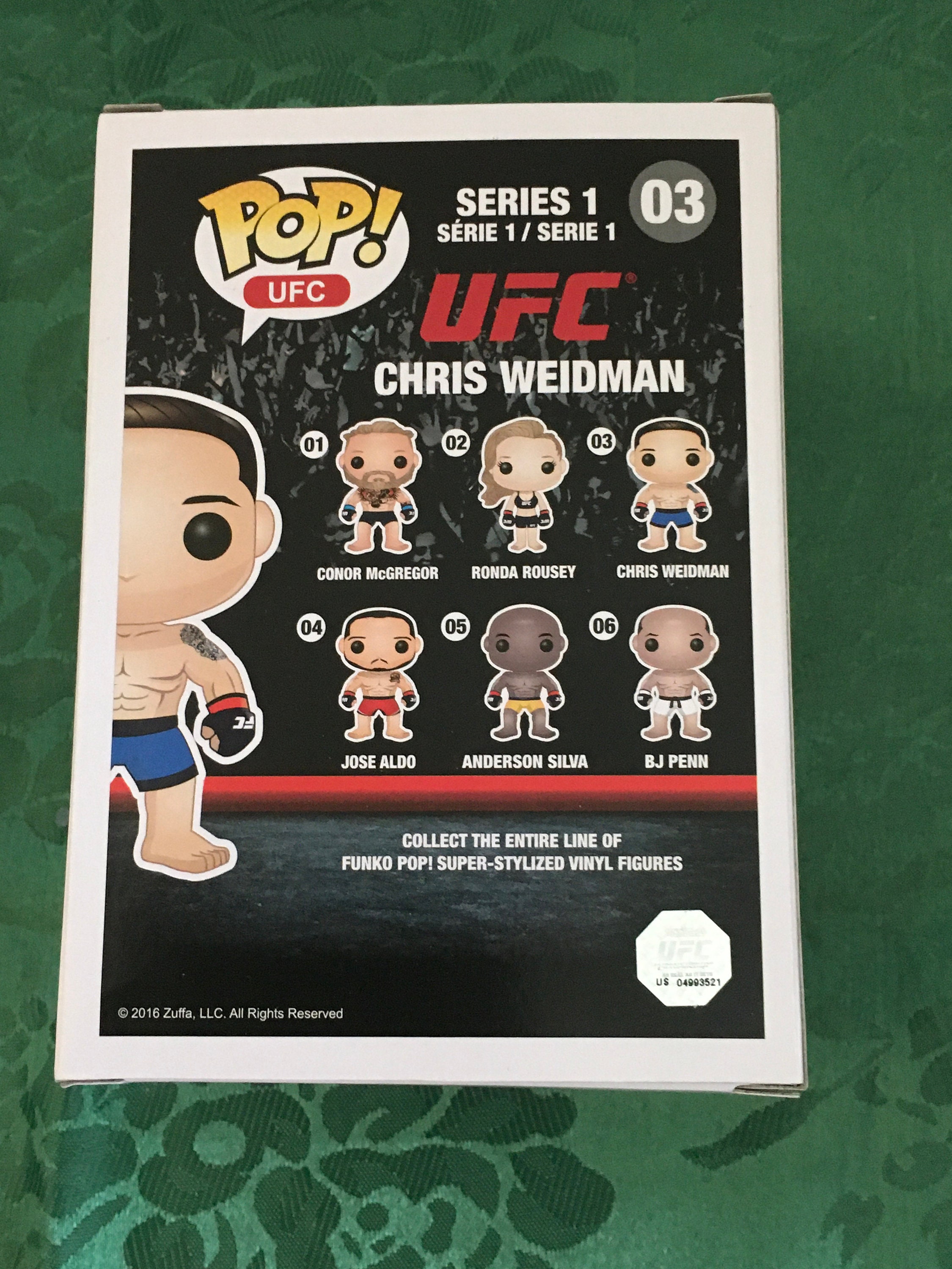 Funko pop UFC Chris Weidman 03 - Figurines