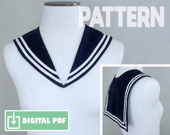 Sailor-style collar