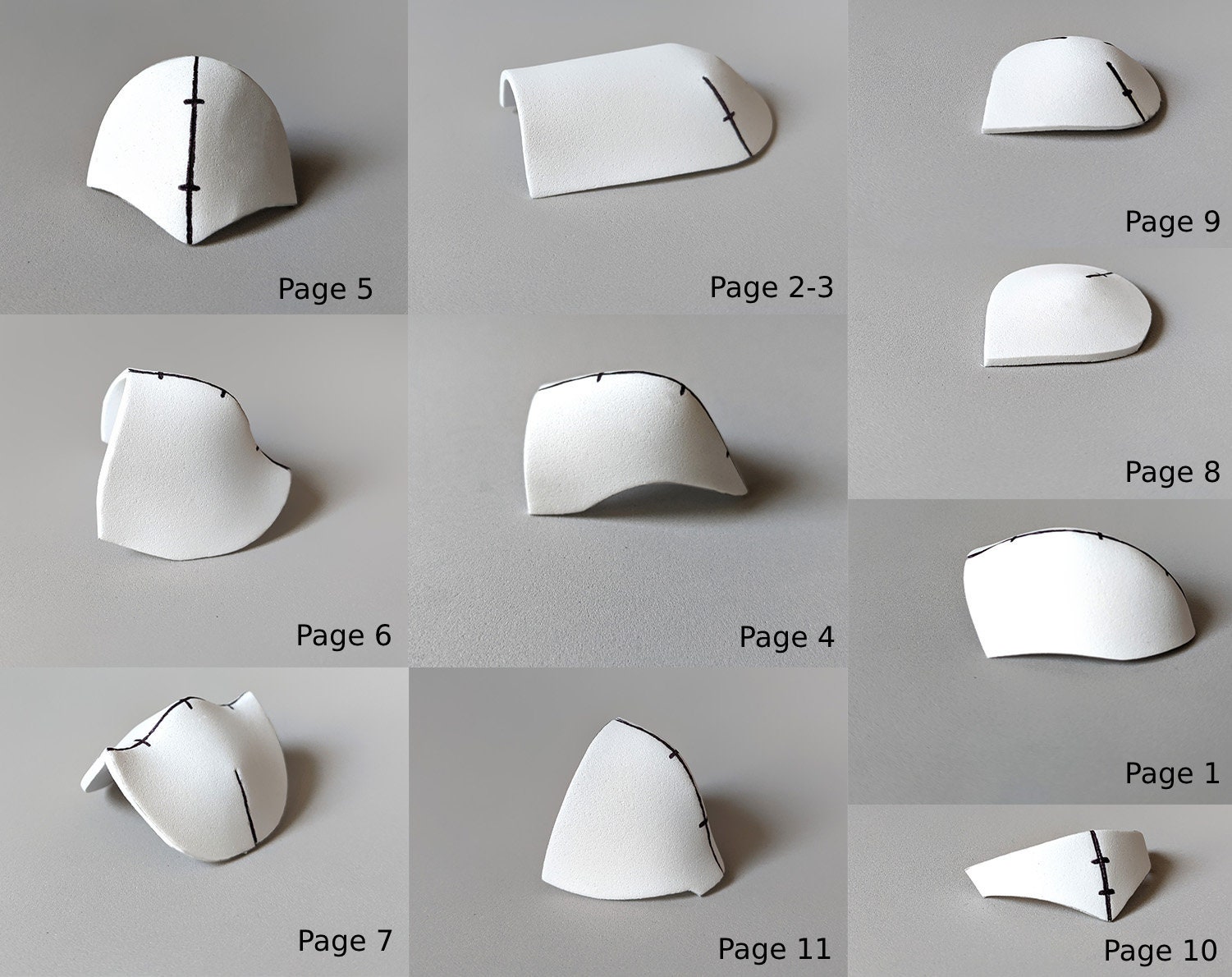 Shoulder Armor Template Shoulder Armor Template