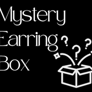 Mystery Earrings Box, Surprise Me, Random Gift, Grab Bag, Jewelry Bundle