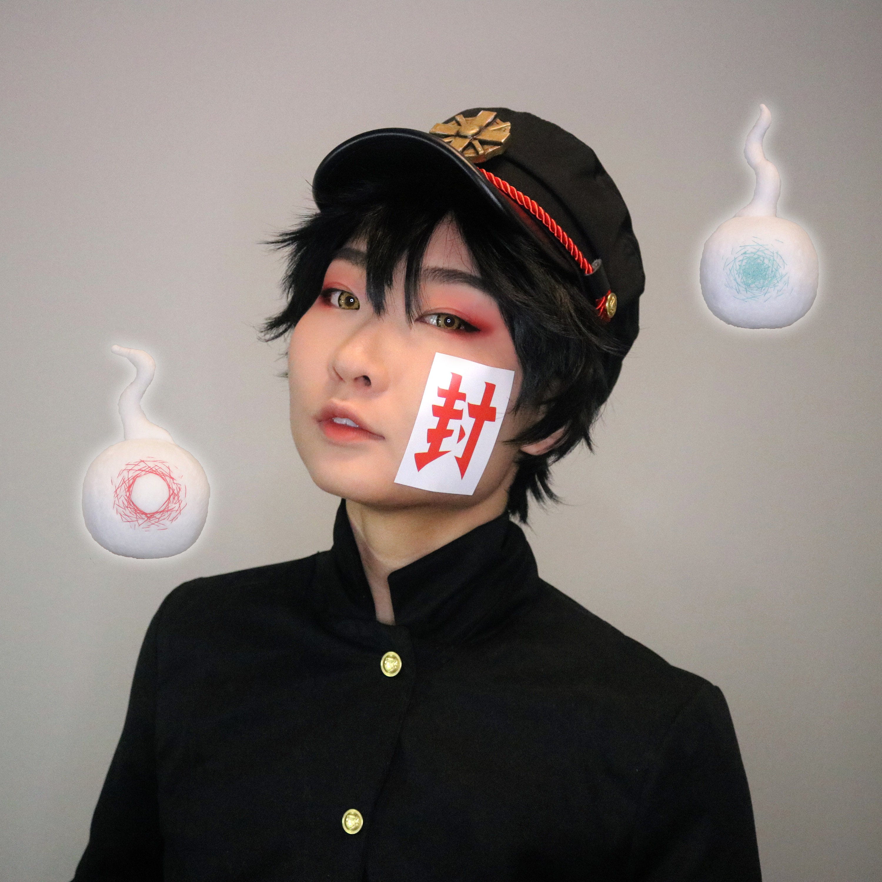 Hanako Kun Cheek White Seal Vinyl Sticker Etsy