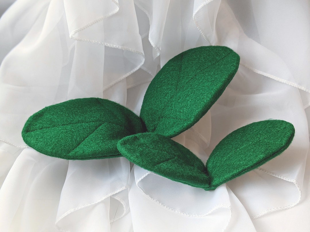 Sprout Hair Clip, Leaf, Plant Hat, Fruit or Vegetable Cosplay Costume