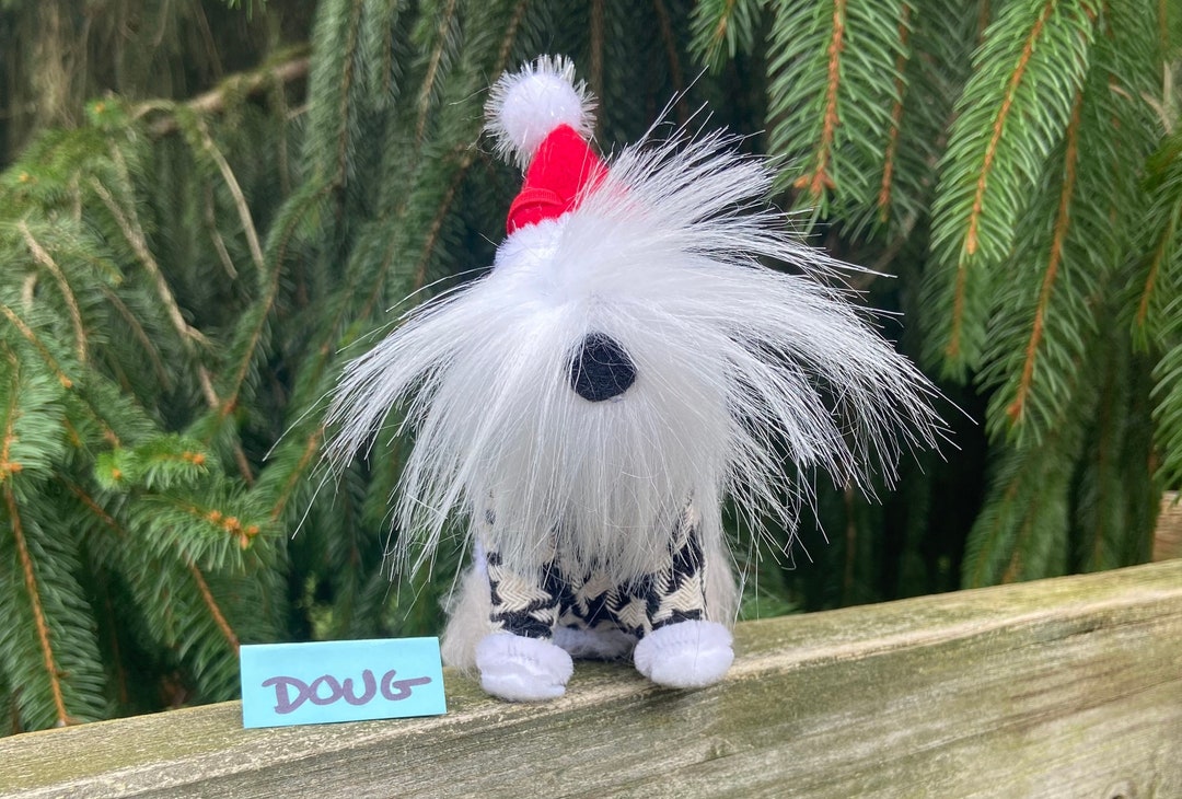 Doug Holiday Ornament, Sheepdog Ornament Gift, Dog Puppy Gift