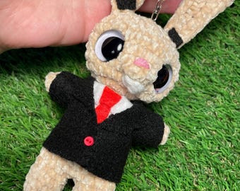 Twenty One Pilots Inspired Crochet Plush - Drag Path Bunny
