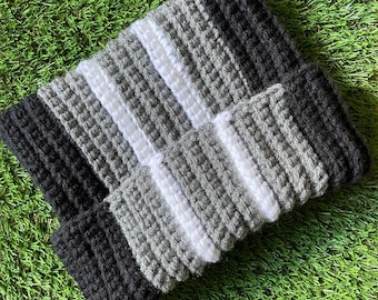 Silver Weighted Sun - twenty one pilots Clancy inspired beanie - handmade crochet - Clancy hat - Overcompensate