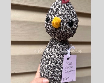 Chicken Pal Crochet Plushie