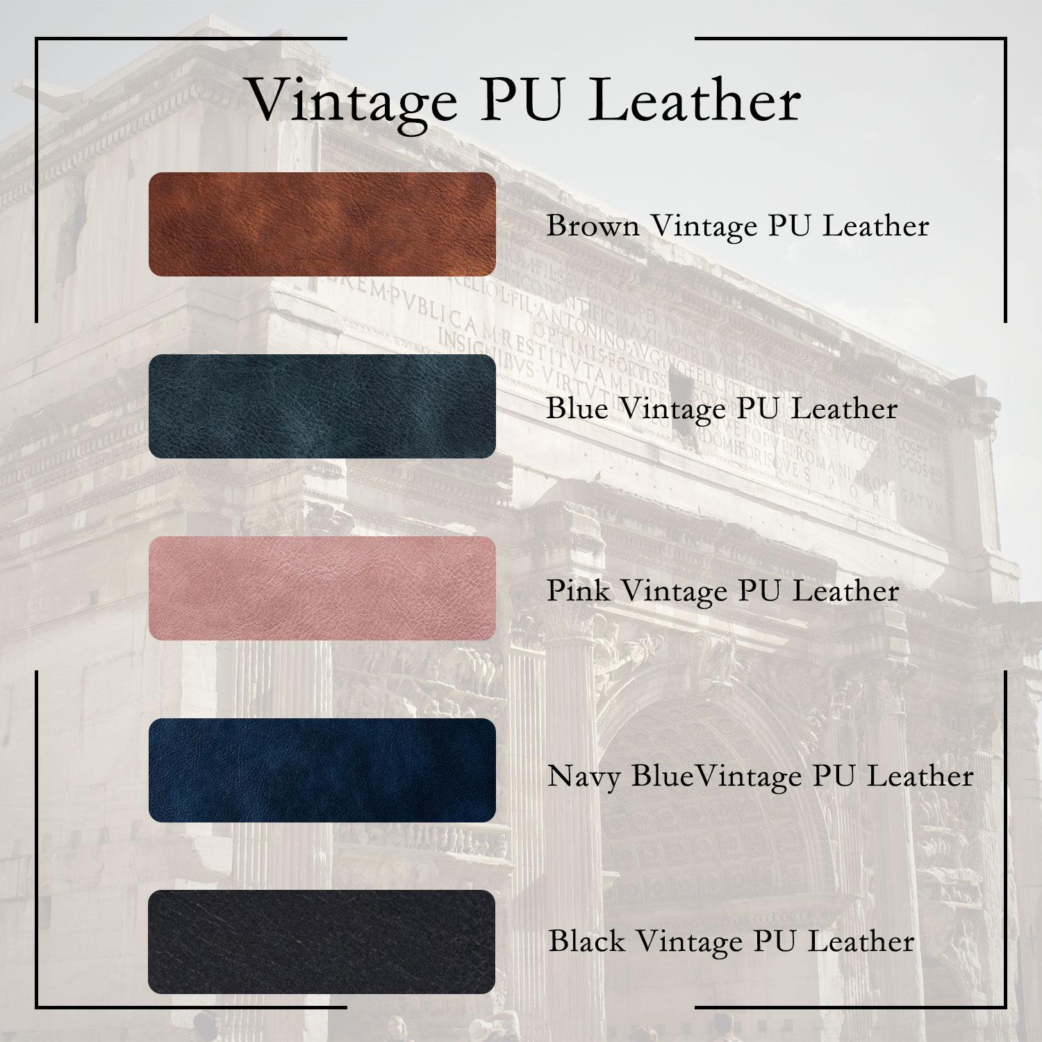 Personalized Vintage Leather Portfolio, Custom 3-Ring Binder Portfolio, Office Padfolio with Clipboard, Custom Company Gift, Graduation Gift