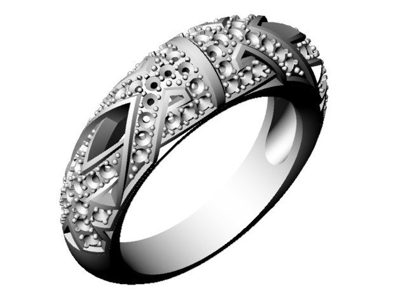 9 STL File Ring 3D Design Print Mode CNC Artcam Aspire Etsy