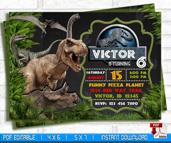 Fresh 22 Jurassic World Card Handmade