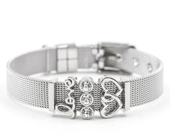 Pandora mesh bracelet
