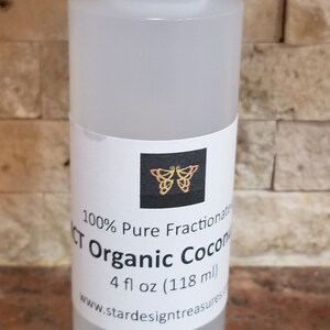 100% Pure Fractionated MCT Organic Coconut Oil