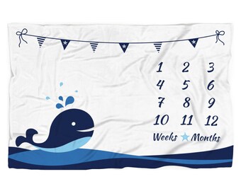 nautical receiving blankets