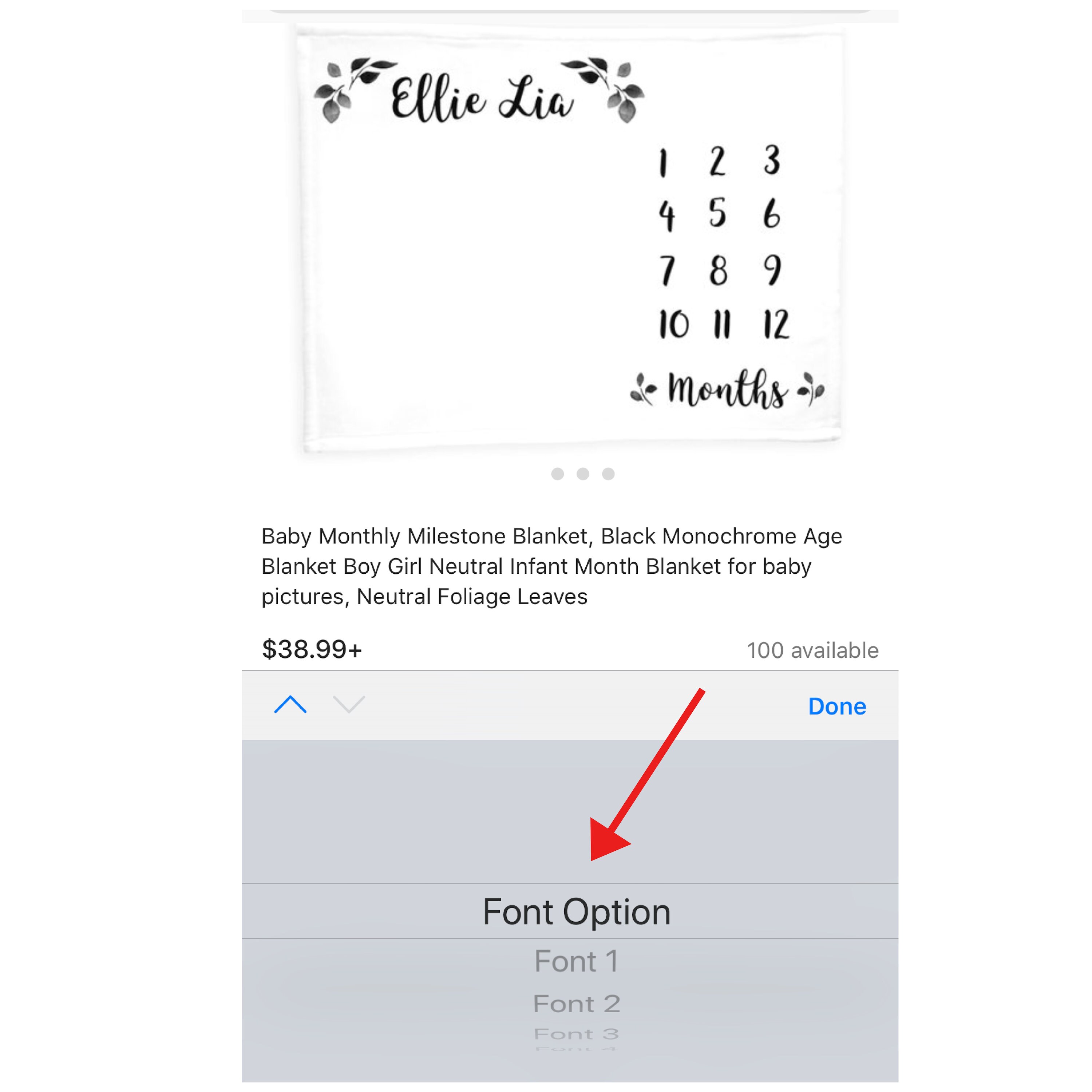 Baby Monthly Milestone Blanket Black Monochrome Age Blanket Etsy