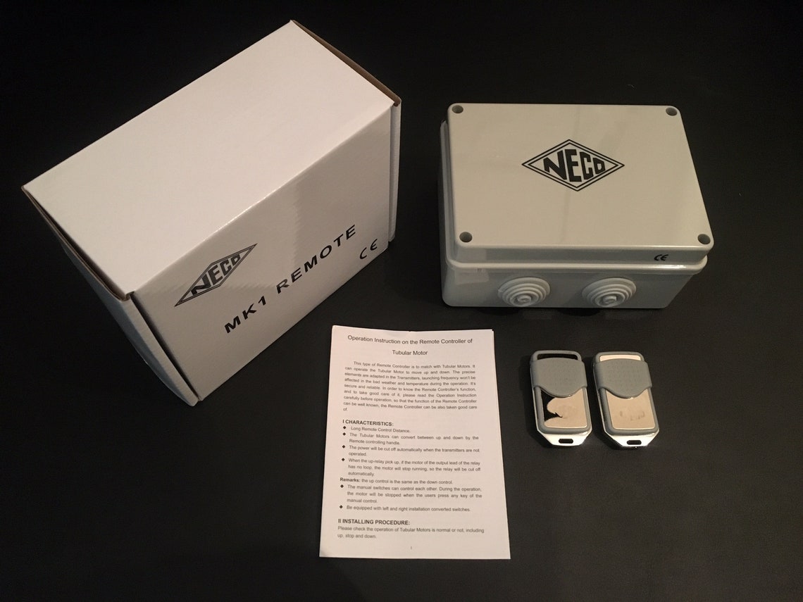 Neco MK1 Remote Control System for Roller Shutters/garage Doors 2