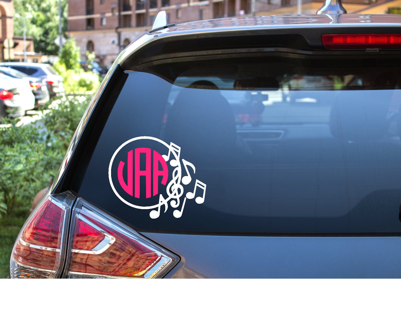 Monogrammed Music Decal Band Decal Personalized Gift for Etsy
