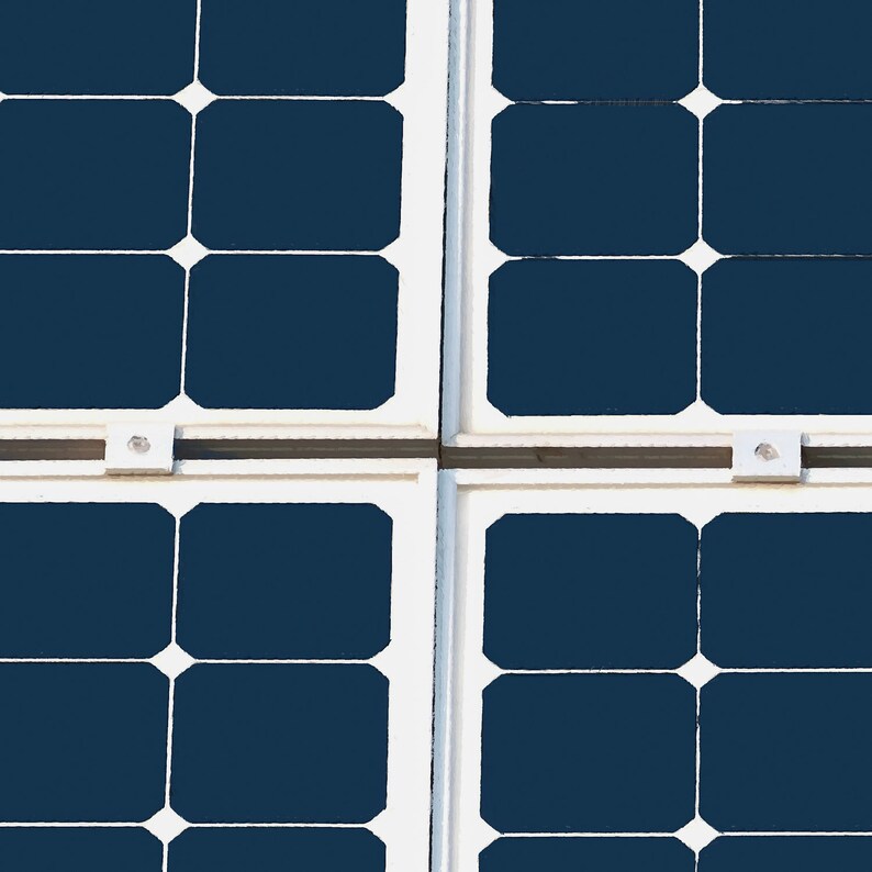 Solar power panel printable wall art gift for you modern Etsy