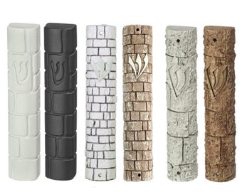 A&S Mezuzot Western Wall Waterproof Mezuzah Case