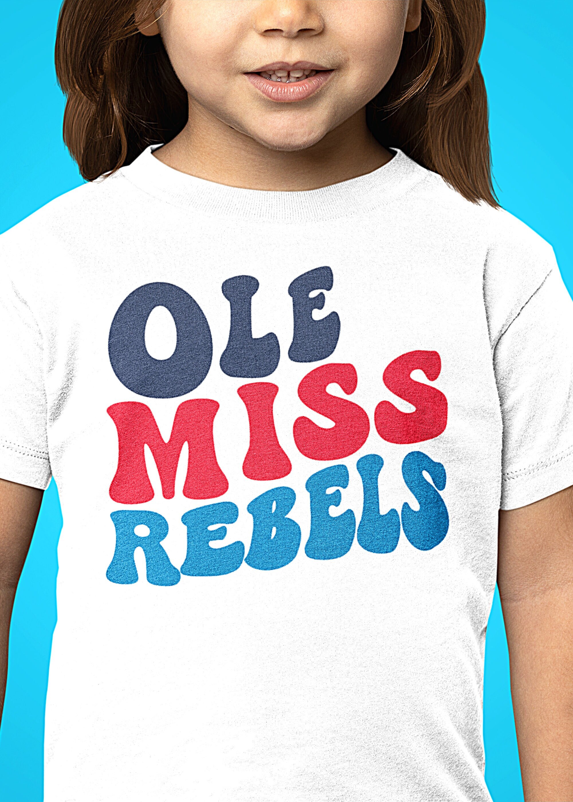 Ole Miss Rebels T-shirt Kids Rebels 