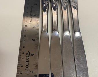 ONEIDA My Rose Pattern hollow knifes