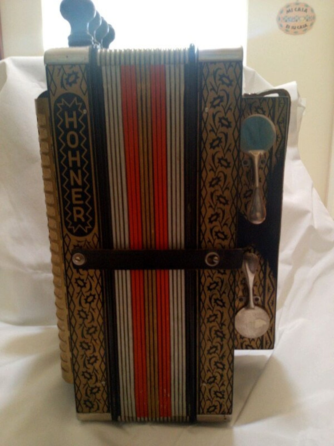 Vintage Accordion HOHNER HA114 Etsy