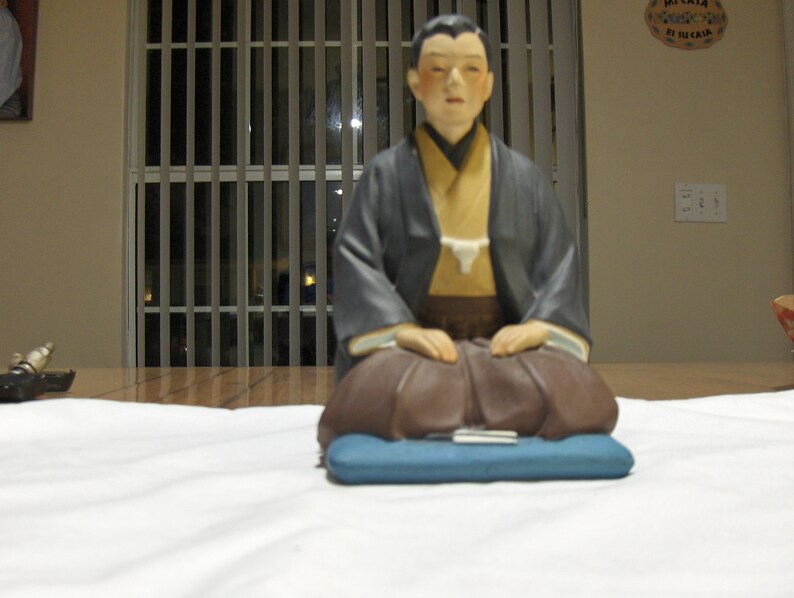 Japanese Hakata Urasaki Clay Doll Washable Groom Man Figurine Etsy