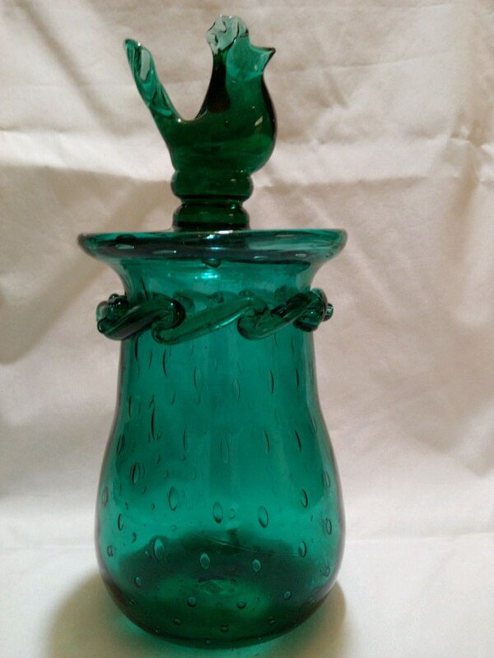 MURANO GLASS JAR Etsy