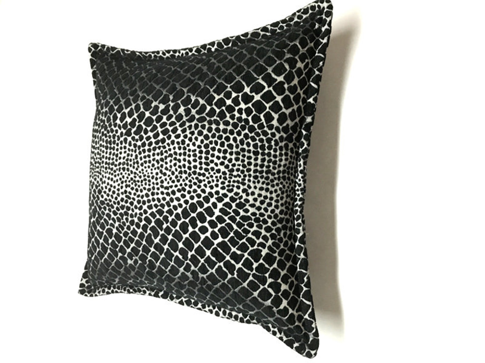 High End Pillows. Black Nouveau Luxury Accent Throw Pillows. Etsy