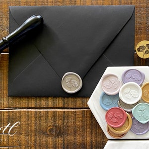 Summer Bloom Self-Adhesive Wax Seals