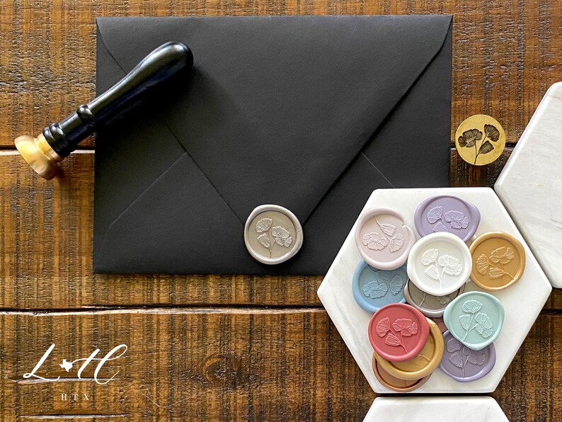 Summer Bloom Self-Adhesive Wax Seals