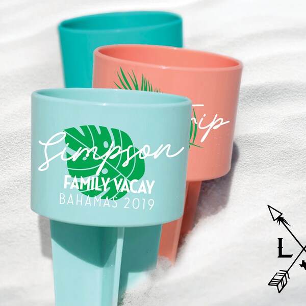 Beach Wedding Cups Etsy