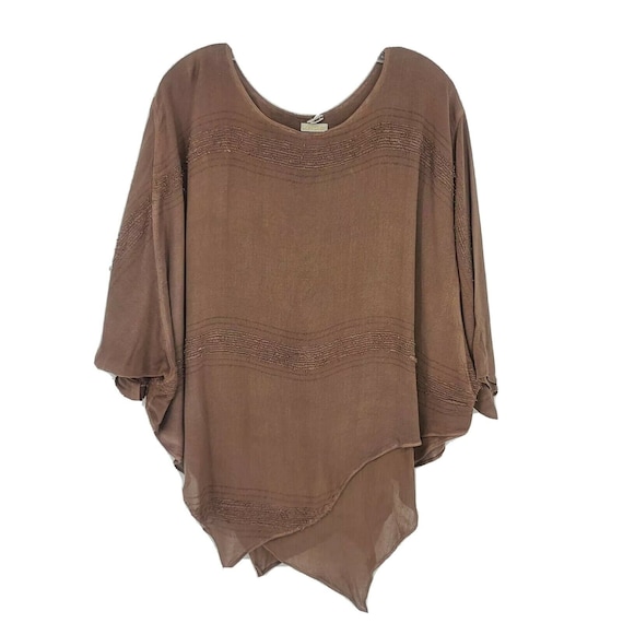 Laise Adzer Vintage 1980's Lagenlook Boho Short sl