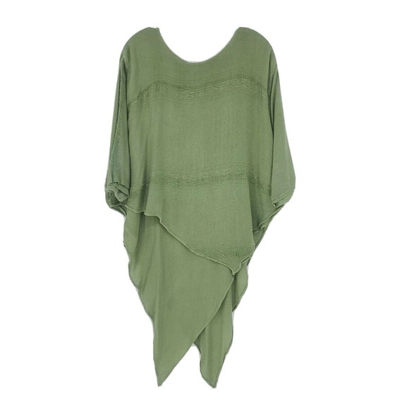 Laise Adzer womens Vintage 1980's Lagenlook Boho S