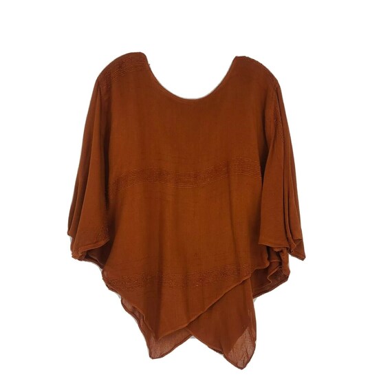 Laise Adzer womens Vintage 1980's Short sleeve Boh