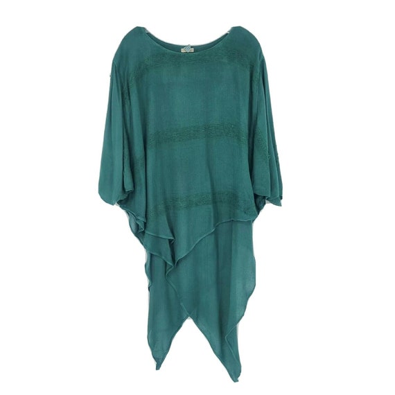 Laise Adzer Vintage 1980's Short sleeve Boho Lagen