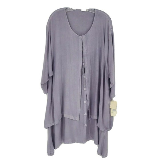 Laise Adzer Vintage 1980's Touloa Susti Button Fro