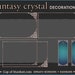 Fantasy Crystal Stream Overlays Kit - Animated Starting Videos, Twitch ...