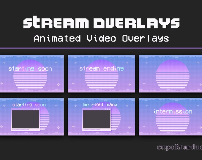 Animated Crystal Stream Bundle