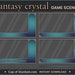 Fantasy Crystal Stream Overlays Kit - Animated Starting Videos, Twitch ...